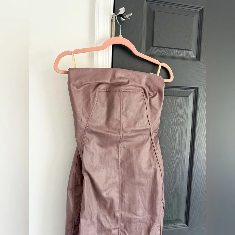 Rick Owens Coated Strapless Bustier Gown - Picture 4 of 9